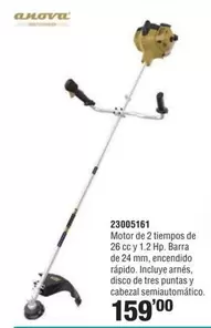 HP - Motor De 2 Tiempos De 26 CX 1.2 Hp. Barra