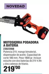 altuna - Motosierra Podadora A Batería