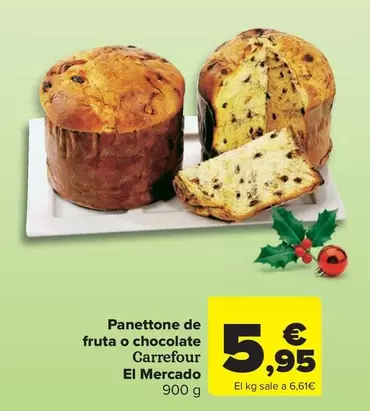 carrefour - Panettone De Fruta O Chocolate
