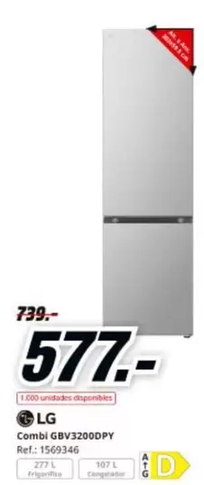 LG - Combi Gbv32300dpy