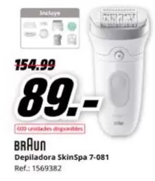 Braun - Depiladora Skinspa 7-08