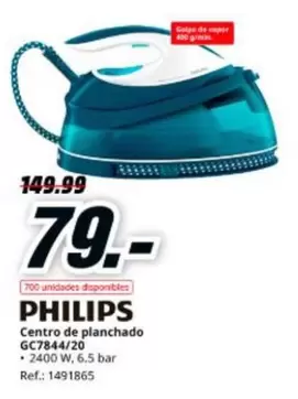 Philips - Centro De Planchado GC7844/20