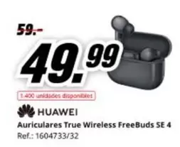 Huawei - Auriculares True Wireless FreeBuds Se 4
