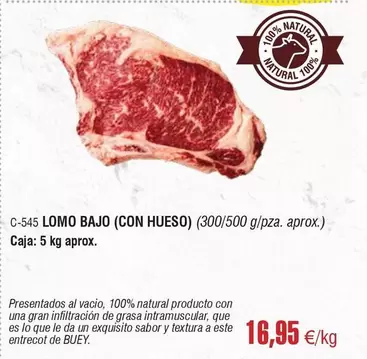 Lomo Bajo (con Hueso)