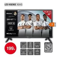 Hisense - Led 40a4q