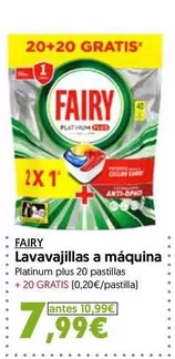 Fairy - Lavavajillas A Maquina