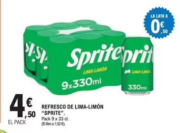 Sprite - Refresco De Lima-limon