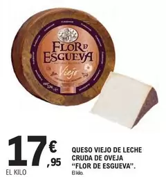 Flor de Esgueva - Queso Viejo De Leche Cruda De Oveja