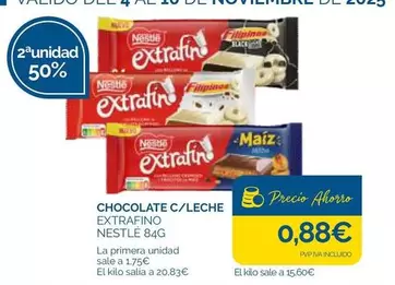 Nestlé - Chocolate C/ Leche Extrafino