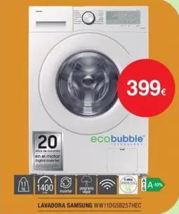 Samsung - Lavadora Ww1109sb2825thec