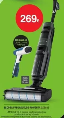 Rowenta - Escoba Fregasuelos Gz5035