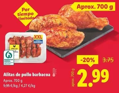 Alitas De Pollo Barbacoa
