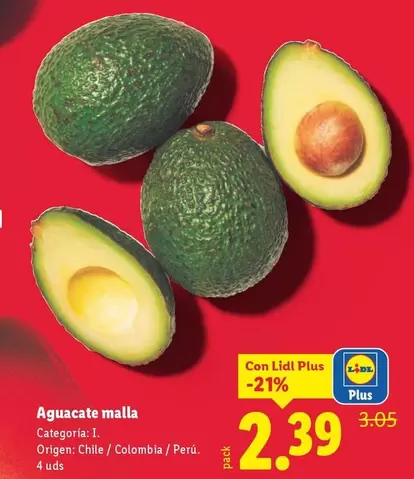 Aguacate Malla