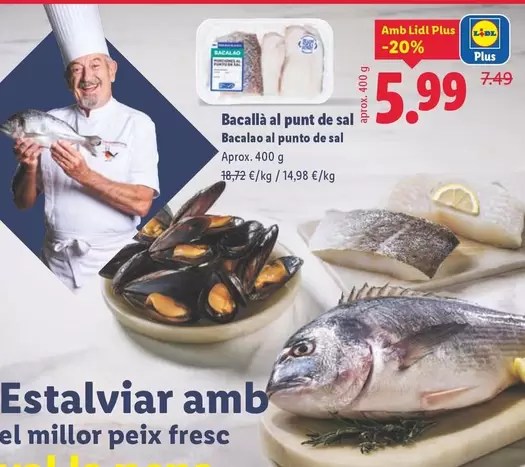 Bacalao Al Punto De Sal