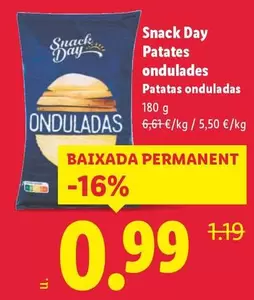 Snack Day - Patates Ondulades