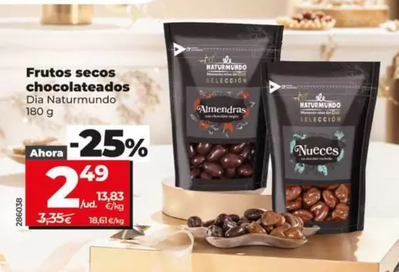 Dia Naturmundo - Frutos Secos Chocolateados 
