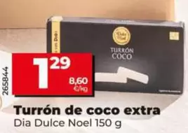 Dia Dulce Noel - Turrón De Coco Extra