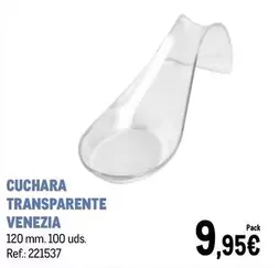 Cuchara Transparente Venezia