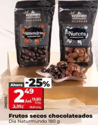Dia Naturmundo - Frutos Secos Chocolateados