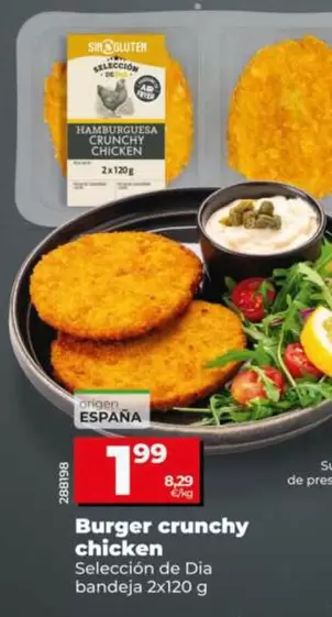 Seleccion De Dia - Burger Crunchy Chicken