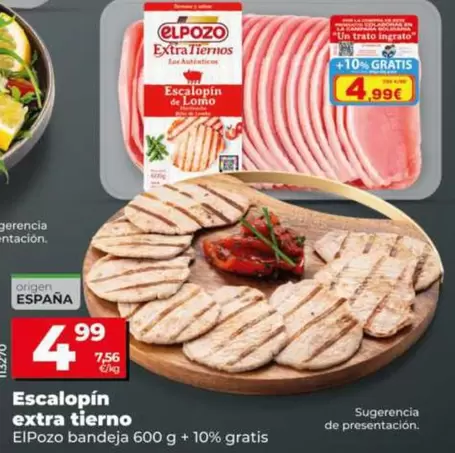Elpozo - Escalopín Extra Tierno