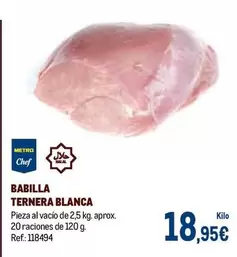 Chef - Babilla Ternera Blanca