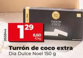 Dia Dulce Noel - Turrón De Coco Extra