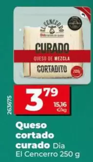 Dia El Cencerro - Queso Cortado Curado