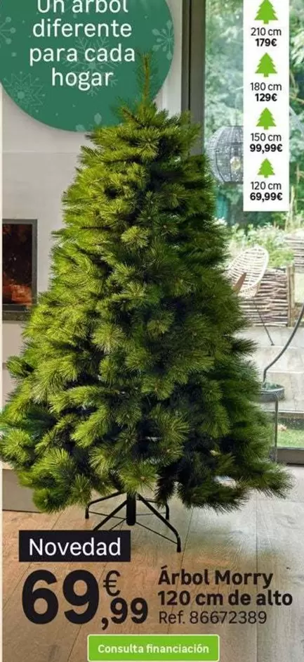 Árbol Morry 120 Cm De Alto