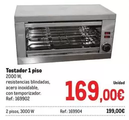 Tostador 1 Piso