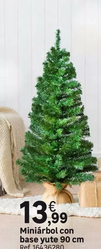 Miniarbol Con Base Yute