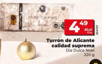 Dia Dulce Noel - Turrón De Alicante Calidad Suprema