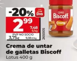 Lotus - Crema De Untar De Galletas Biscoff 