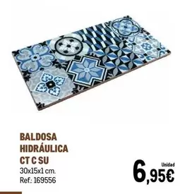 Baldosa Hidráulica Ct C Su
