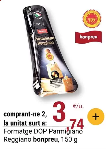 bonpreu - Formatge Dop Parmigiano Reggiano