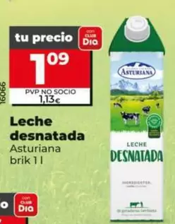 Asturiana - Leche Desnatada 