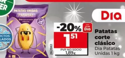 Dia Patatas Unidas - Patatas Corte Clásico