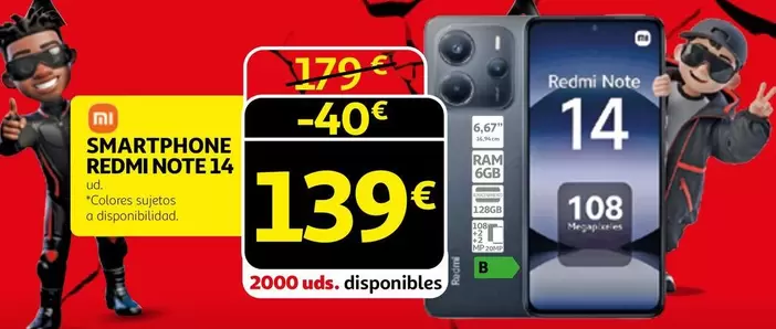 Xiaomi - Smartphone Redmi Note 14