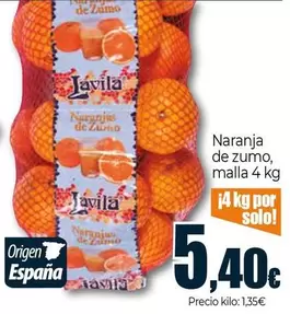 Naranja De Zumo