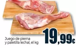 Juego De Pierna Y Paletilla Lechal