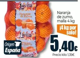 Naranja De Zumo