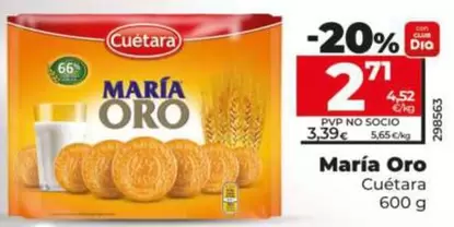 Cuétara - María Oro