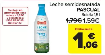 Pascual - Leche Semidesnatada
