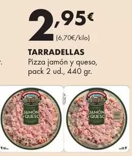 Casa Tarradellas - Pizza Jamón Y Queso