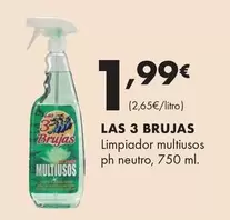 las 3 brujas - Limpiador Multiusos Ph Neutro