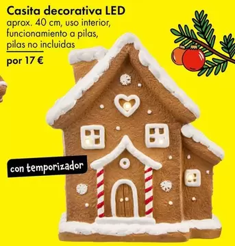 Casita Decorativa Led