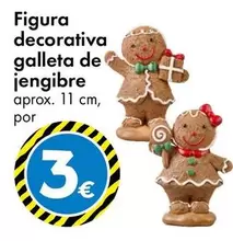 Figura Decorativa Galleta De Jengibre