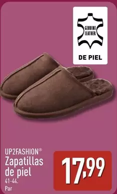 Up2fashion - Zapatillas De Piel