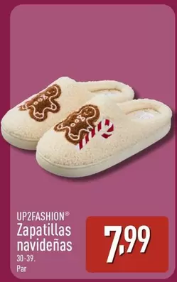 Up2fashion - Zapatillas Navidenas