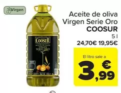 Coosur - Aceite De Oliva  Virgen Serie Oro  
